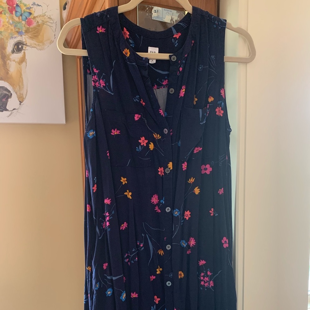 GAP Shirt Dress With Pockets